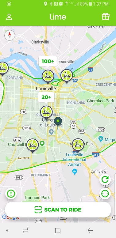 lime scooter app for android